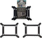 StealthMounts Makita Charger Mount | Charger Holder for Makita Charger Wall Mount (Black) - 2 Pack (Single Charger)...