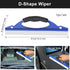 Super Flexible Silicone Squeegee, Auto Water Blade, Water Wiper, Shower Squeegee, Car Windshield, Window, Mirror, Glass Door...