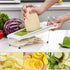 Mandoline Slicer Vegetable Potato Slicer Grater Cutter Chopper, HaetFire Julienne Slices and Shreds Fruits and Vegetables Chopper, Food Container,...
