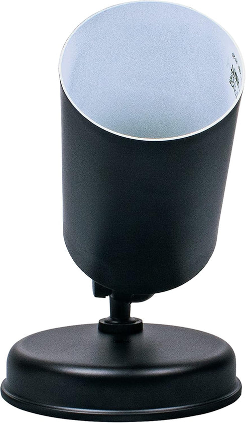 NICOR Lighting 50W Black Single Cylinder Adjustable Security Flood Light (11511)...