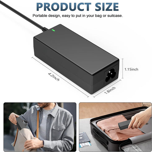 65W 45W AC Adapter Charger for Dell Laptop Charger, Dell inspiron 11 13 14 15 17 3000 5000 7000 Series 15 3558 5559 5558 5755 5568 5565 7560 lapto...