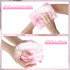 Sibba Exfoliating Shower Bath Gloves Washcloth Back Scrubber 3 Pcs Body Net Rub Sponge Reusable Loofah Towel Skin Brush Clean Scrubbing Accessorie...