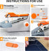 Hand held Sewing Machine, Portable Sewing Machine Handheld for Quick Stitching 33Pcs, Mini Sewing Machine for Beginners Suitable for Home Travel D...