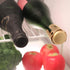 Gold Champagne Stopper, Designed in France, Bottle Sealer for Cava, Prosecco, Sparkling Wine, Fizz Saver, Passed 13 lbs Pressure Test (1, Gold/Bla...