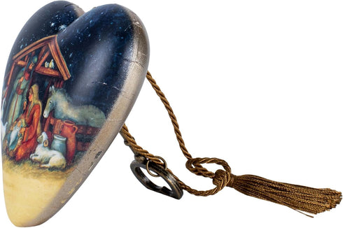 O Holy Night Nativity Art Heart...