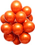Metallic Orange Balloons, 50pcs 12 inch orange balloons, Double layer orange burnt balloons are more durable, suitable for wedding, birthday party...