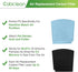 04234G Air Replacement Carbon Filters Compatible with Hamilton Beach Pet TrueAir Purifier Odor Eliminators Model 04384, 04386, 04532GM, 04530G, 04...