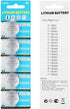 50 Pack 3V High Capacity Lithium Button Coin Cell Batteries CR2450 ECR2450 Used in Most Electronic Devices...