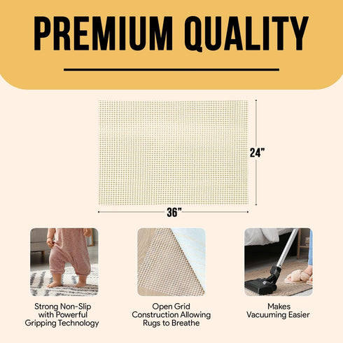 MAYSHINE Area Rug Gripper Pad (2x3 Feet), for Hard Floors, Provides Protection and Cushion for Area Rugs and Floors...