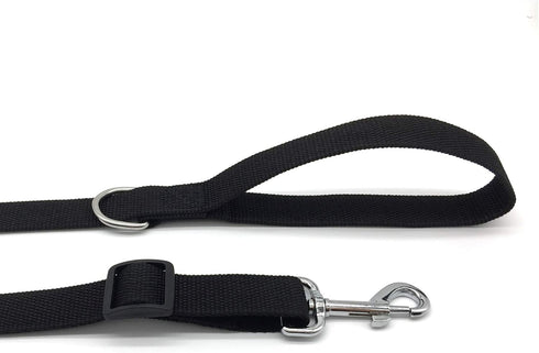 6FT Adjustable Dog Leash, Nylon Dog Leashes for Medium Large Dogs (Red)...
