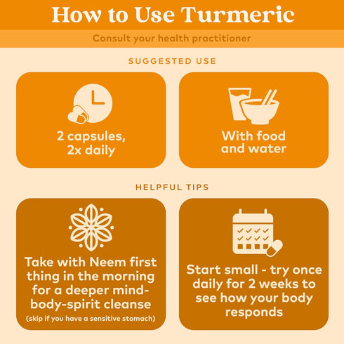 ORGANIC INDIA Turmeric Curcumin with Black Pepper - Organic Turmeric Supplement and Curcumin Supplement, Turmeric Capsules, Joint Support & Immune...