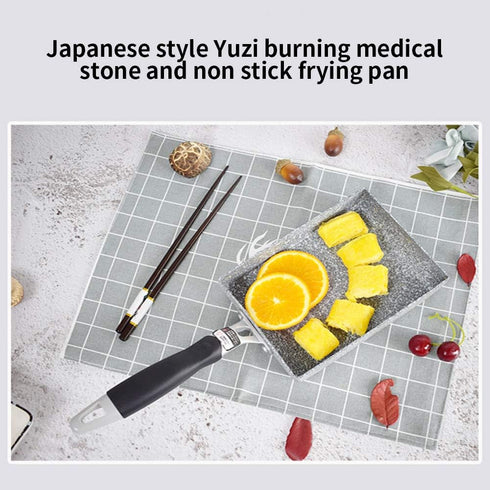 Tamagoyaki Omelette Pan, Japanese Square Egg Pan Nonstick Frying Pan for Eggs, Sandwiches, Pancakes, Omelets(size:straight side)...