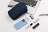 Electronic Organizer Bag, Waterproof Portable Travel Cable Storage Bag, Multifunctional Cord Storage Case for USB Drive, Dard Drive, Power Bank, C...