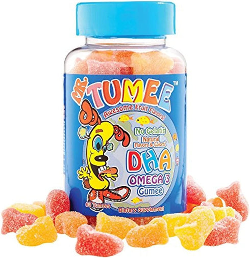 DHA Omega-3 Gumee, Lemon/Orange/Strawberry, 60 Count...