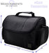 Deluxe Large Digital Camera/Video Padded Carrying Bag/Case for Nikon, Sony, Pentax, Olympus Panasonic, Samsung, and Canon DSLR Cameras & eCostConn...