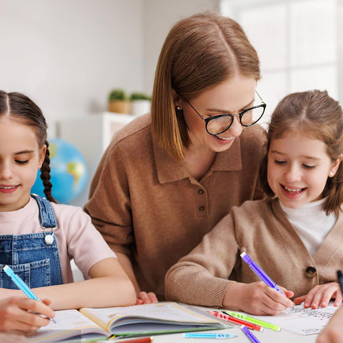 16 PCS Mini Mechanical Pencils 0.7 Mm Mini Small Automatic Pencil With Eraser for High School Students Kids Mini Office Supplies for Writing Drawi...