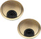 aoozleny Desk Grommet for Wire Organizer,PC Computer Desk Plastic Grommet Cord, Tidy Cable Hole Cover Organizers,2 Pack (53mm, Gold)...