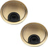 aoozleny Desk Grommet for Wire Organizer,PC Computer Desk Plastic Grommet Cord, Tidy Cable Hole Cover Organizers,2 Pack (53mm, Gold)...