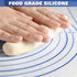 Large Silicone Pastry Mat Extra Thick Non Stick Baking Mat with Measurement Fondant Mat, Counter Mat, Dough Rolling Mat, Oven Liner, Pie Crust Mat...