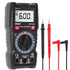 WGGE Digital Multimeter with Case, DC AC Voltmeter, Ohm Volt Amp Test Meter and Continuity Test Diode Voltage Tester for Household Outlet, Automot...