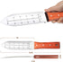 HAUSHOF Hori Hori Garden Knife 7”Stainless Steel Serrated Blade with Cutting Edge, Gardening Tool with Leather Sheath for Weeding, Planting, Diggi...