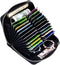 boshiho RFID Blocking 24 Slot Credit Card Holder Wallet Real Leather Multi Card Organizer Wallet with Zipper...