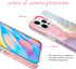 JIAXIUFEN Gold Sparkle Glitter Case Compatible with iPhone 12 and iPhone 12 Pro Marble Slim Shockproof TPU Soft Rubber Silicone Cover Phone Case 6...