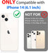SPORTLINK Waterproof Case for iPhone 14, Full Body Heavy Duty Protection Full Sealed Cover Shockproof Dustproof Built-in Clear Screen Protector Ru...