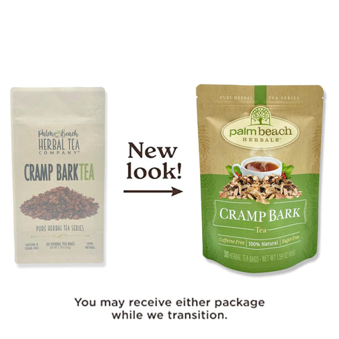 Palm Beach Medicinal Herbs - Cramp Bark Tea - Pure Herbal Tea Series, 30ct...