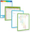 Dry Erase Division & Multiplication Chart White Board 9" x 12", Double Side Table Math Manipulatives Lapboard for Kids Students Classroom Home (Mu...