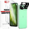 TQLGY 3 Pack Screen Protector for Google Pixel 8a with 3 Pack Camera Lens Protector, 9H Hardness Tempered Glass Film, Support Fingerprint Unlock, ...