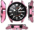 Compatible with Samsung Galaxy Watch 3 41mm 45mm Case,Soft TPU Fashion Plated Metal Color Frame Shock Resistant Proof Cover Protective Protector S...