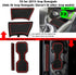 auovo Cup Holder Insert Liner Coaster Anti Dust Mats for Renegade Accessories 2018 2019 2020 2021 2022 2023 Custom Center Console Door Pads 18PCS ...