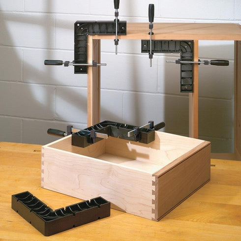 Rockler 5” Clamp-It Bar Clamp (Dark Gray) - Adjustable Bar Clamps for Woodworking - Polypropylene Wood Clamps for Precise Angles - F-Style One-Han...
