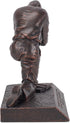 Lighthouse Christian Products Praying Man Seeking God Bronzelike Finish 4.5 x 2.75 Cast Stone Mounted Sculpture...