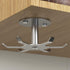2pcs Under Cabinet Hooks Rotating Kitchen Utensil Holder 304 Stainless Steel Adhesive Utensil Hanging Rack for Kitchen Utensils/Tools/Towel/Knife(...