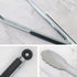 Messermeister Stainless Locking Tongs, 12” - Gently Grips Food - Durable Stainless Steel & Non-Slip, Silicone Grip - Dishwasher Safe...