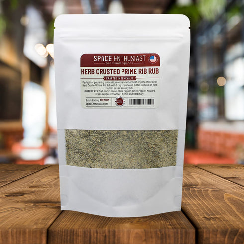 Spice Enthusiast Herb Crusted Prime Rib Rub - 8 oz...