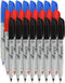 Permanent Markers, 24 Count Ultra Fine Point Permanent Markers, 3 colors, Works on paper, Plastic, Stone, Glass, Metal...