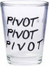 Silver Buffalo Friends Iconic Quotes "You're My Lobster," "How You Doin'" "Pivot," and "We Were On A Break!" 4 Pack Mini Glasses, 1.5 Ounces...