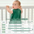 JELLYMONI Baby Sleep Sack 0-6 Months 100% Cotton Wearable Blanket, 0.5 TOG Soft Lightweight Toddler Sleeping Sack 3 Pack 2-Way Zipper Newborn Slee...