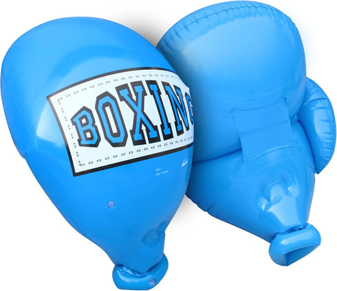 Banzai Kids Inflatable Mega Boxing Gloves 1 Set (Red or Blue)...