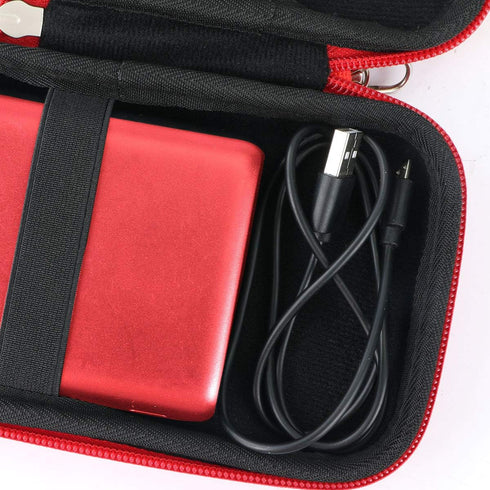 khanka Hard Travel Case Replacement for Anker PowerCore 13000 13000mAh 10400 Portable Charger 2-Port Ultra Battery Power Bank (red)......