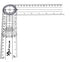 A2ZSCILAB Plastic 8" Spinal Goniometer 360 Degree ISOM Physical Therapy Angle Protractor Ruler...