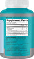 Qunol Magnesium Gummies for Adults, 200mg Magnesium Citrate High Absorption Supplement, Supports Nerve/Bone Health, Muscle Health, Vegetarian, 90 ...