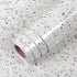 Gray White Terrazzo Contact Paper 88" X 16" Granite Contact Paper for Kitchen Counter Top Peel and Stick Countertop Adhesive Wallpaper for Cabinet...