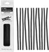 Pacific Arc Artist Vine Charcoal, Medium, Black 12 Pieces, Artist Vine Charcoal Sticks, Medium and Smooth Drawing Charcoal...