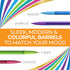 BIC Color Cues Mechanical Pencil Set (MPUA60-AST), 60-Count Pack, Black, Fun Color Pencils for School, Perfect for School Supplies...