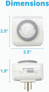 Q6914 Mechanical Timer for Low Voltage Landscape Lighting Transformer...