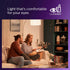 Philips LED A19 Frosted Ultra Definition Dimmable LED Light Bulbs - Flicker-Free 40w Light Bulbs with EyeComfort Technology -Daylight 5000K Lightb...